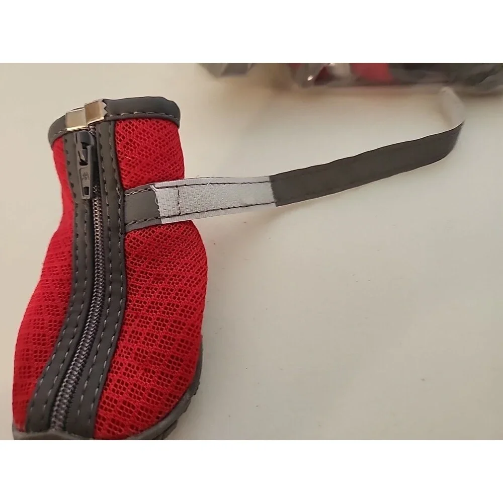 HCPET Dog Boots Red Size 5 New With Tags